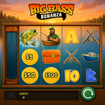 GigaSpinz - Big Bass Bonanza Slot Game - Play Now